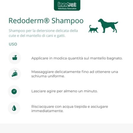 Innovet Redoderm Shampoo For Gently Cleansing The Skin And Coat For Dogs