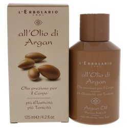 L'Erbolario Argan Oil Precious Body Oil with Vitamin E 4.2 Oz