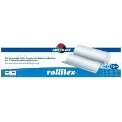 Pflaster Rollflex in Mullbinden 15x2cm