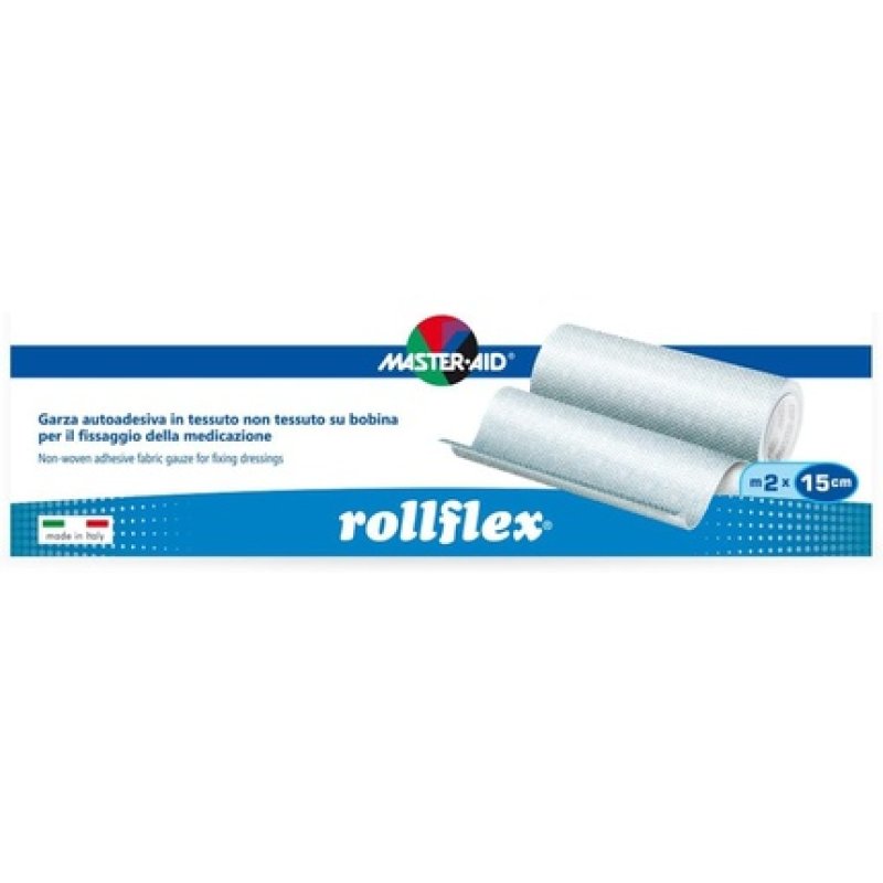 Pflaster Rollflex in Mullbinden 15x2cm