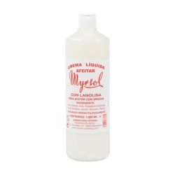 Myrsol Lanolina Liquid Shaving Cream 1000ml By Myrsol