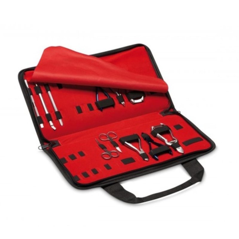Eurostil Manicure Pedicure Case Set With 11 Tools