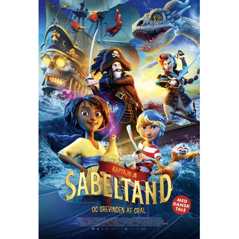 KAPTAJN SABELTAND - GREVINDEN AF GRAL - (DVD)