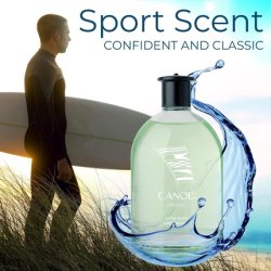 Canoe Aftershave Splash for Men by Dana 4 Fl Oz