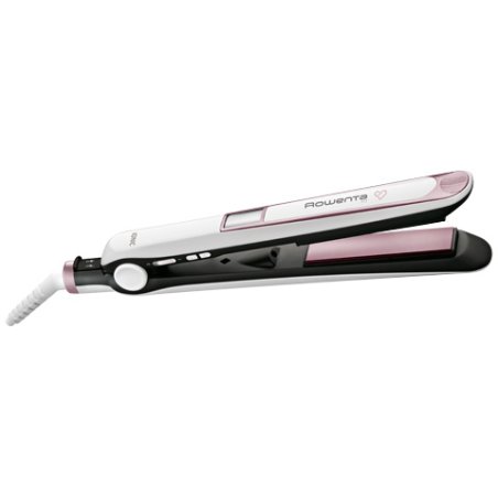 Rowenta SF7460 hair styling tool Straightening iron Warm Pink, White 1.8 m