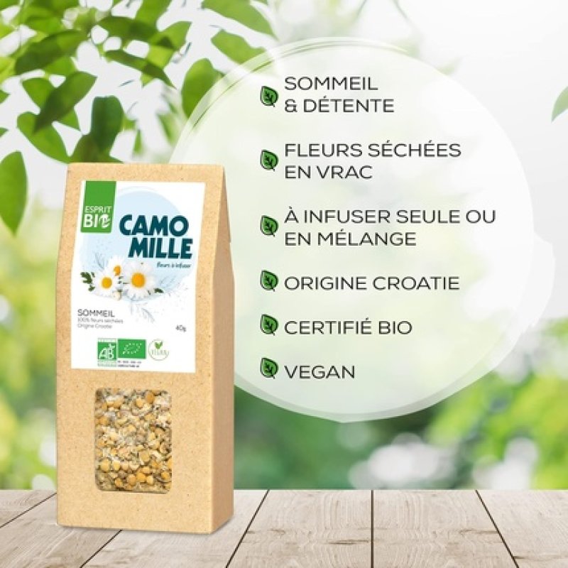 Esprit Bio Chamomile Flowers for Sleep 40g