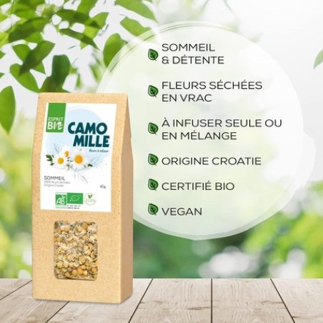 Esprit Bio Chamomile Flowers for Sleep 40g