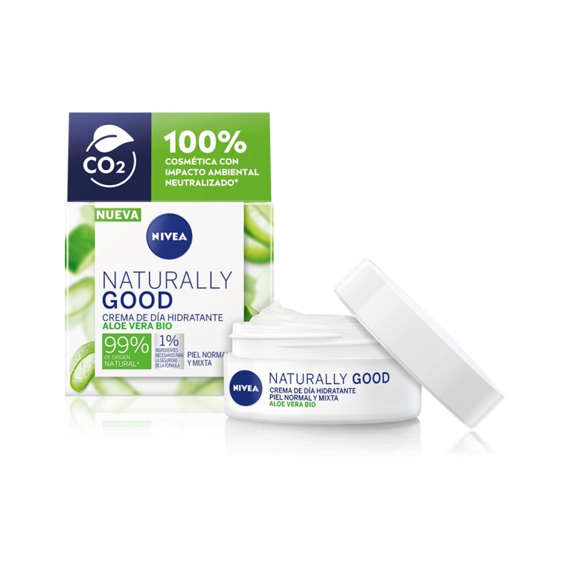 NIVEA Naturally Good Aloe Vera Day cream Face All ages 50 ml