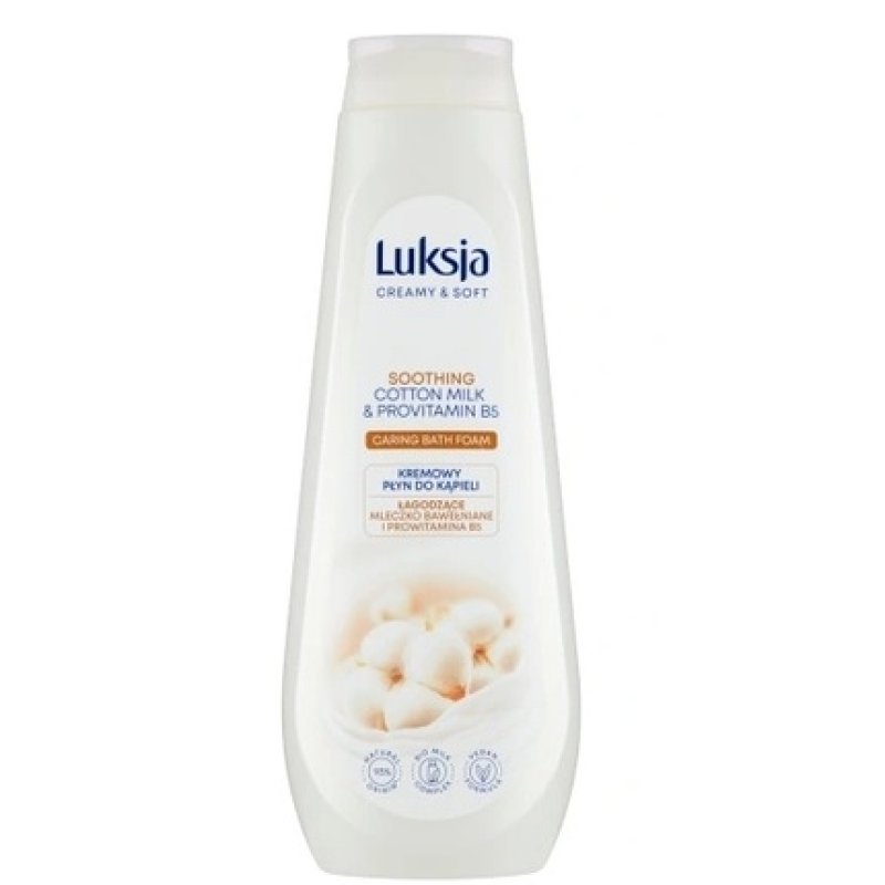 Luxja Creamy Bath Lotion Cotton Milk And Provitamin B5 900 Ml