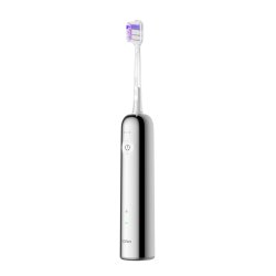 Laifen Wave Adulte Brosse à dents rotative oscillante Acier inoxydable, Transparent