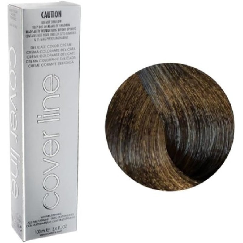Cover Line Delicate Hair Color Permanent Cream 100ml 07 7N Blond