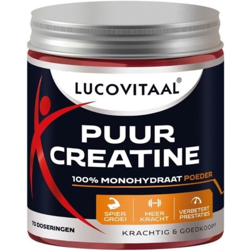 Lucovitaal Creatine Monohydrate Powder Pure 210g