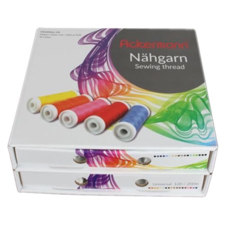 ACKERMANN Nähgarnbox weiß