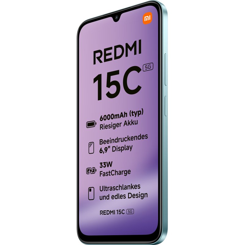 Xiaomi Redmi 15C 5G 128-4-5G Mint Green