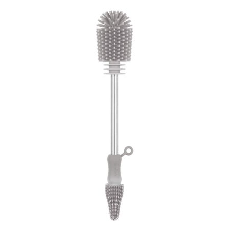 Haakaa - Double-Ended Silicone Brush - Suva Grey