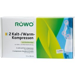 Röwo Hot/Cold Compress Pack of 2 with Velcro Strap