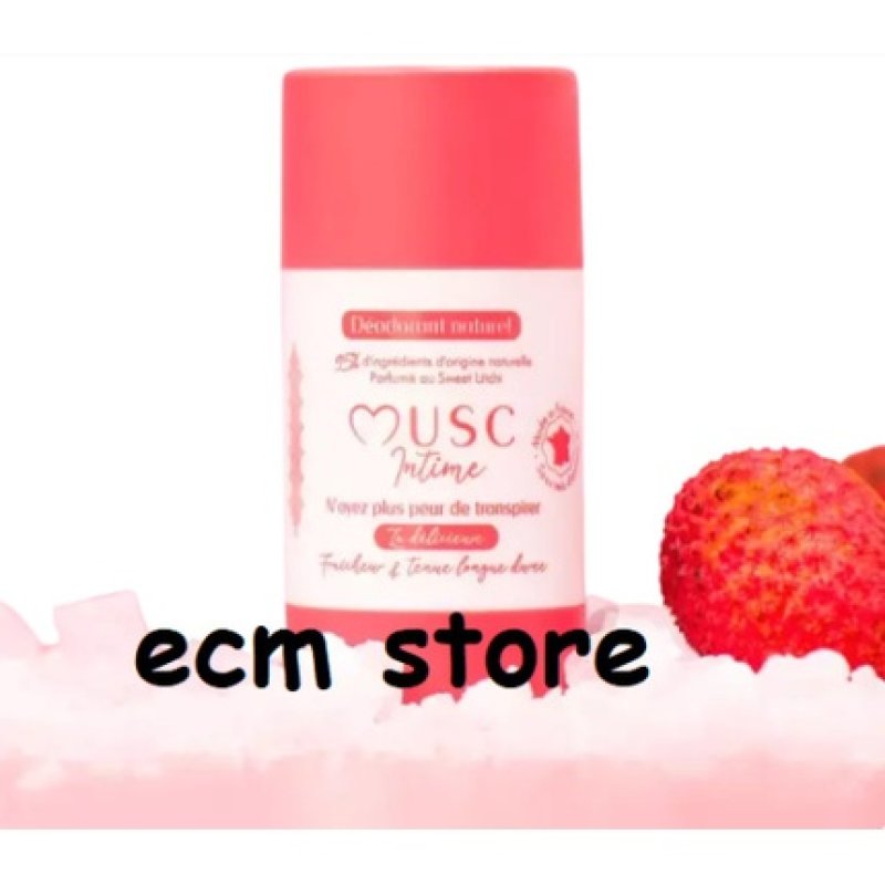 Intimate Musk Solid Deodorant with Sweet Lychee 50g