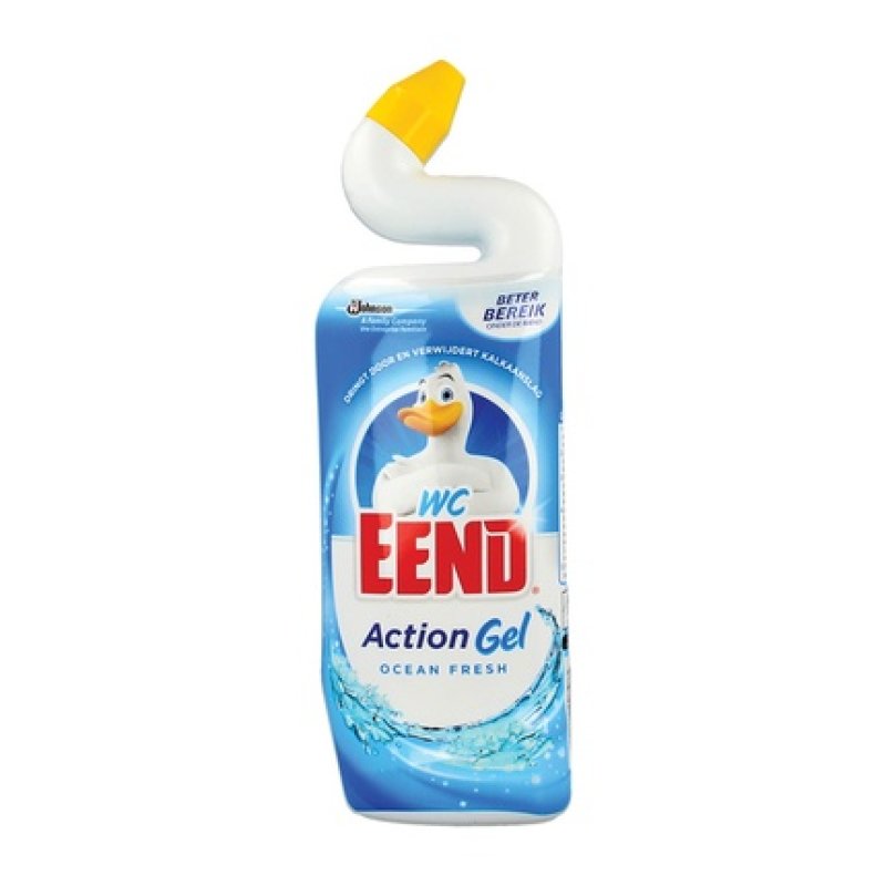 Wc Eend Toilet Cleaner Action Gel Marine Wave