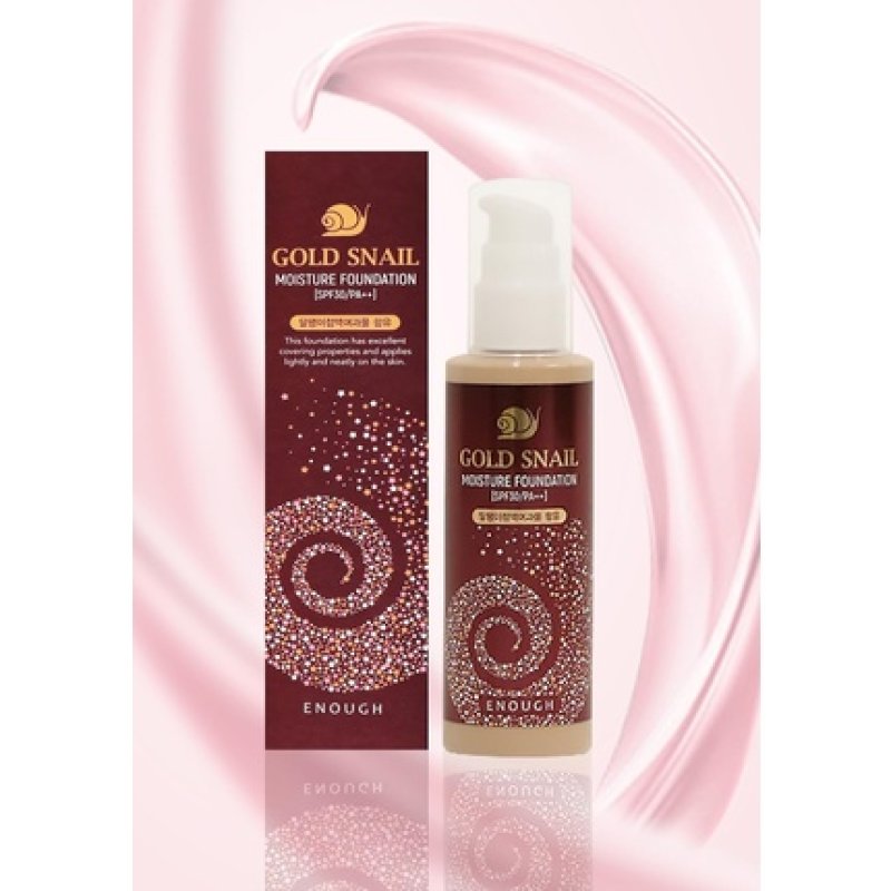 Enough Gold Snail Moisture Foundation SPF 30 PA 13 338 Fl Oz 100ml