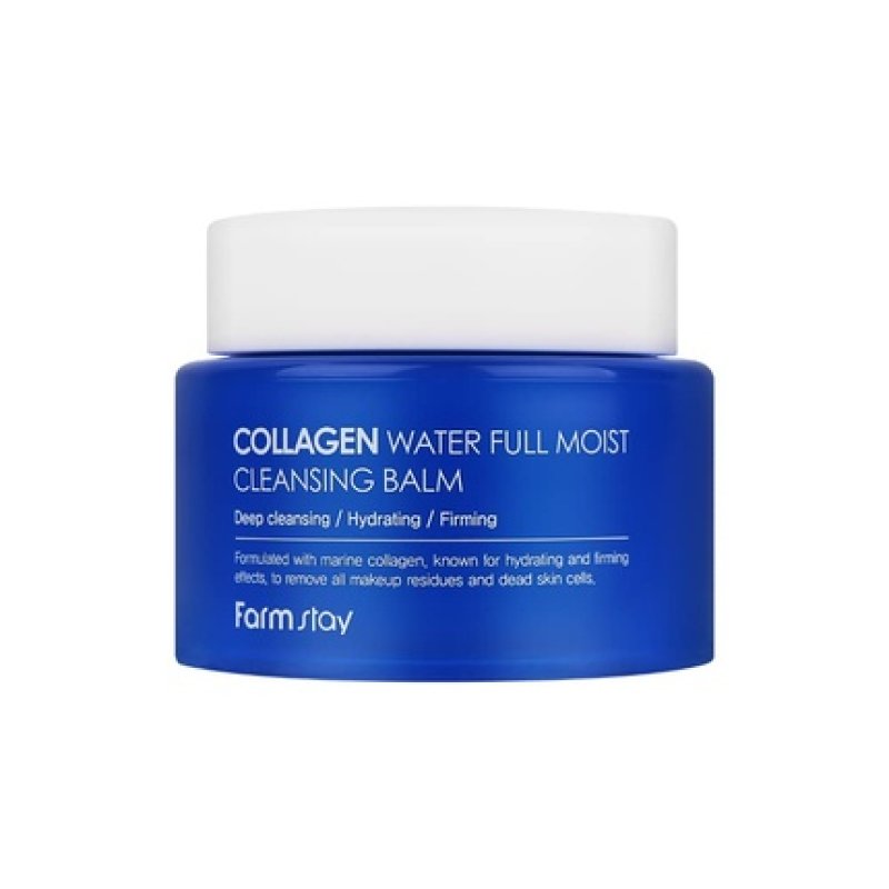 Farmstay Collagen Water Full Moist Cleansing Balm 321 Fl Oz 95ml Korean Skin