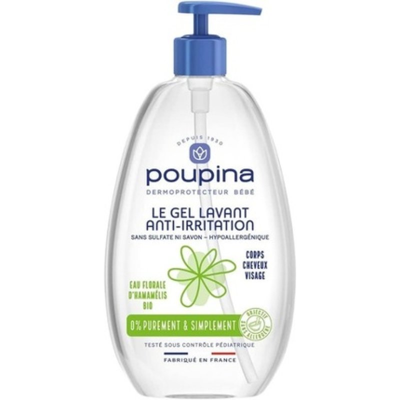 Baby Anti-Irritation Wash Gel 97% Natural Hypoallergenic