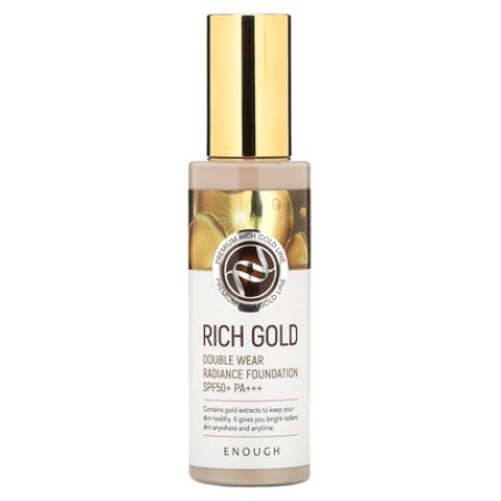 Enough Rich Gold Double Wear Radiance Foundation SPF 50 PA 13 3.53 Oz