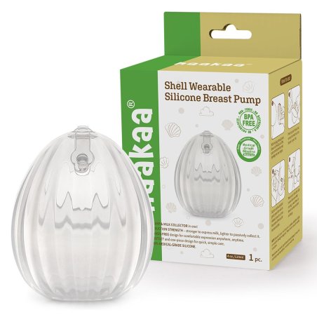 Haakaa - Shell Wearable Silicone Breast Pump - 120 ml