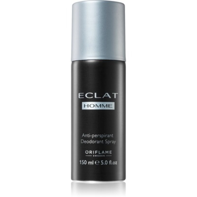 Oriflame Eclat Homme Deodorant Antiperspirant Spray 150 ml for Men