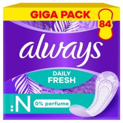 Always Daily Fresh Normal Panty Liners 0 Perfume