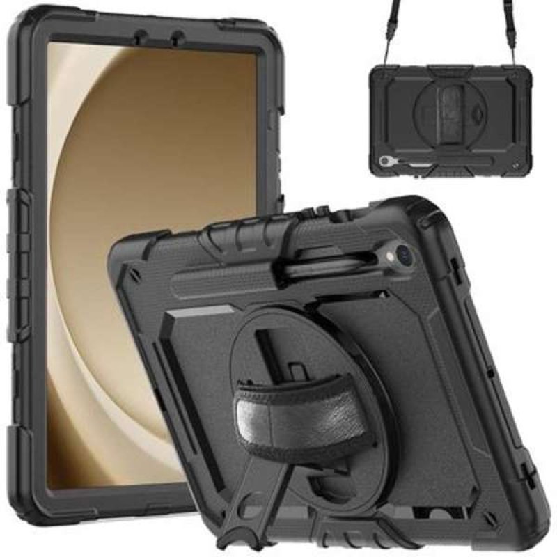 Just in Case 8307590 tablet case 27.9 cm (11") Flip case Black