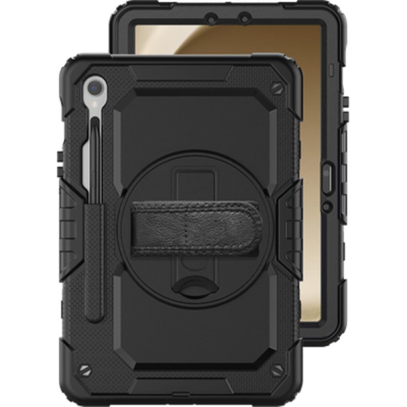 Just in Case 8307590 tablet case 27.9 cm (11") Flip case Black
