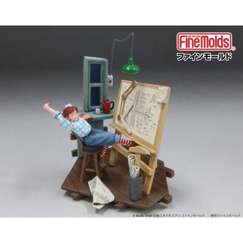 PORCO ROSSO - Fio s'étire - Model Kit à peindre 1/48 21.6x15.7x5.7cm