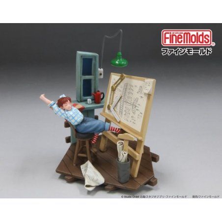 PORCO ROSSO - Fio s'étire - Model Kit à peindre 1/48 21.6x15.7x5.7cm