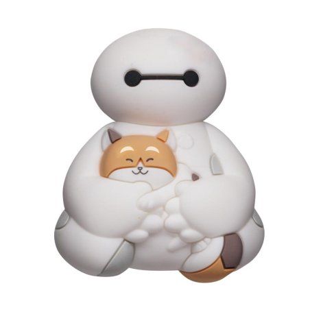BAYMAX - Baymax avec Mochi - Aimant à collectionner en mousse 3D