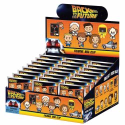 BTTF 40TH ANNIVERSARY - Series 1 - 3D Foam Bag Clip (Display 24 Pcs)