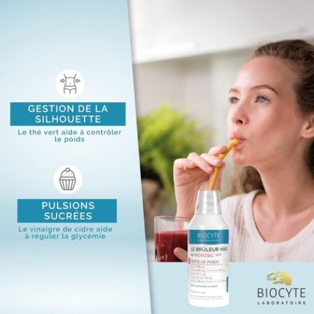 Biocyte Morosil Liquid Cherry Flavor 400mg with Apple Cider Vinegar