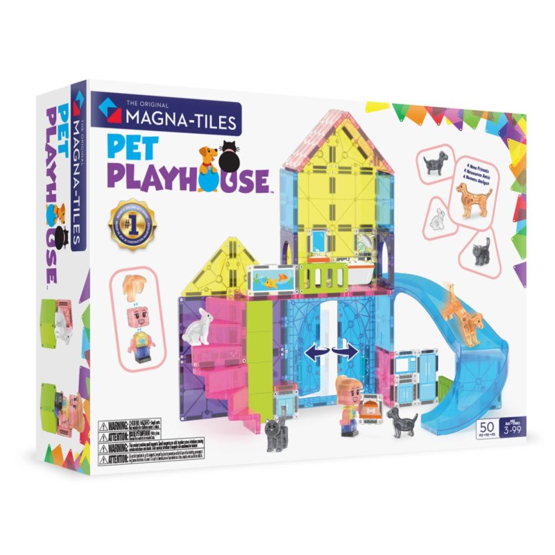 Magna-Tiles - Pet Playhouse 50 pcs. (90354F)