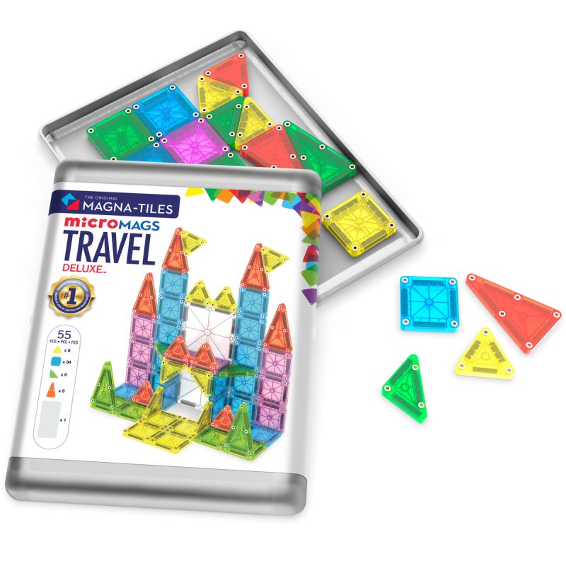 Magna-Tiles MicroMAGS Travel Deluxe