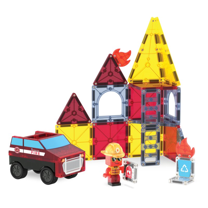 Magna-Tiles - Fire Rescue™ 27 Piece Set (90360)
