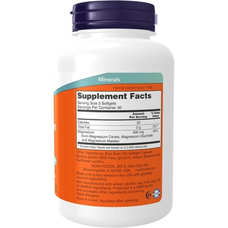 Magnesium Citrate 90 Softgels