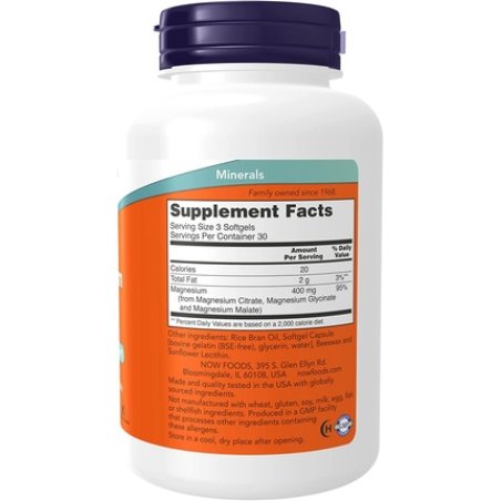 Magnesium Citrate 90 Softgels
