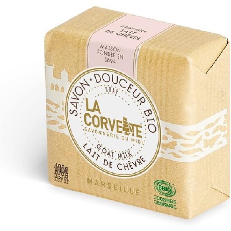 La Corvette Organic Gentle Soap Goat Milk 100g