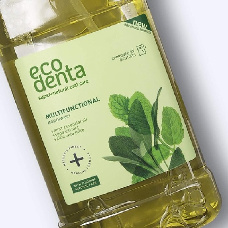 Ecodenta Antibacterial Multifunctional Mouthwash 250ml