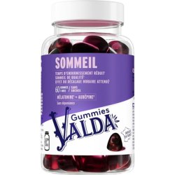 Valda Gummies Sleep Food Supplement Based on Plant Extracts