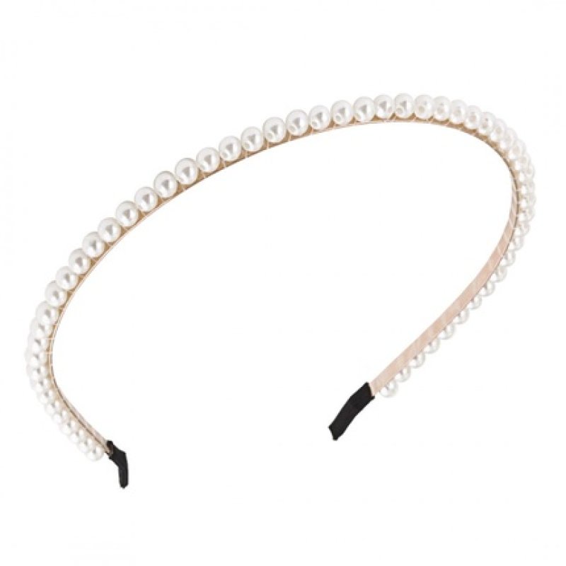 Ecarla Pearl Hair Band - Stylish Hair Accessory