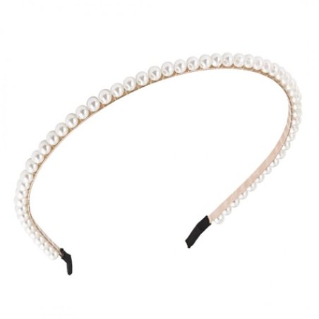 Ecarla Pearl Hair Band - Stylish Hair Accessory