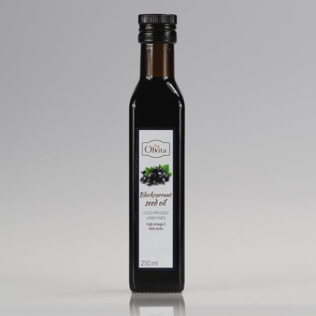 Blackcurrant Seed Oil Cold-Pressed and Crude 250ml