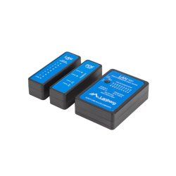 Lanberg NT-0404 testeur de câble réseau Testeur PoE Noir, Bleu