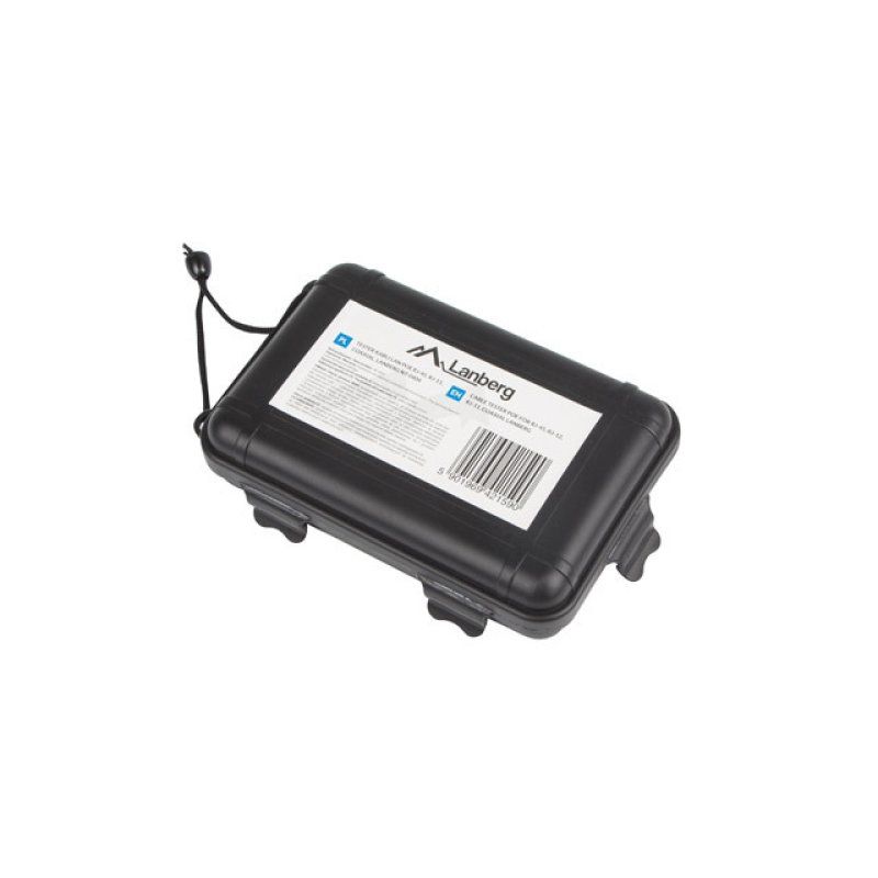 Lanberg NT-0404 network cable tester PoE tester Black, Blue