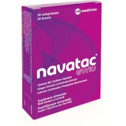 Meditrina Navatac Gyno - 30 Tablets For Nausea And Gastroesophageal Reflux